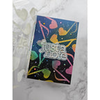 Simon Says Clear Stamps Music 2058ssc Cheering for You Just a Note Card