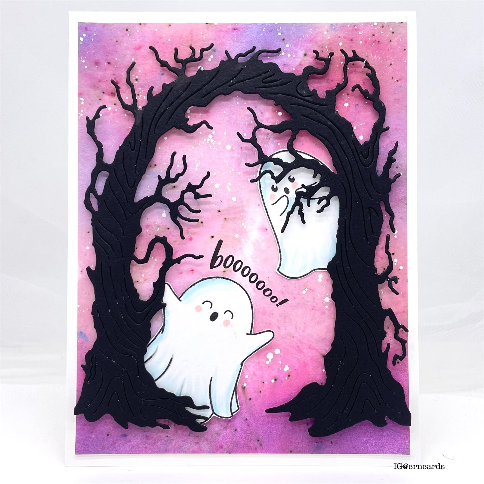 Simon Says Stamp My Boo Wafer Dies 1390sdc STAMPtember Halloween Card