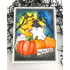 Simon Says Clear Stamps My Boo 2265ssc STAMPtember Halloween Card