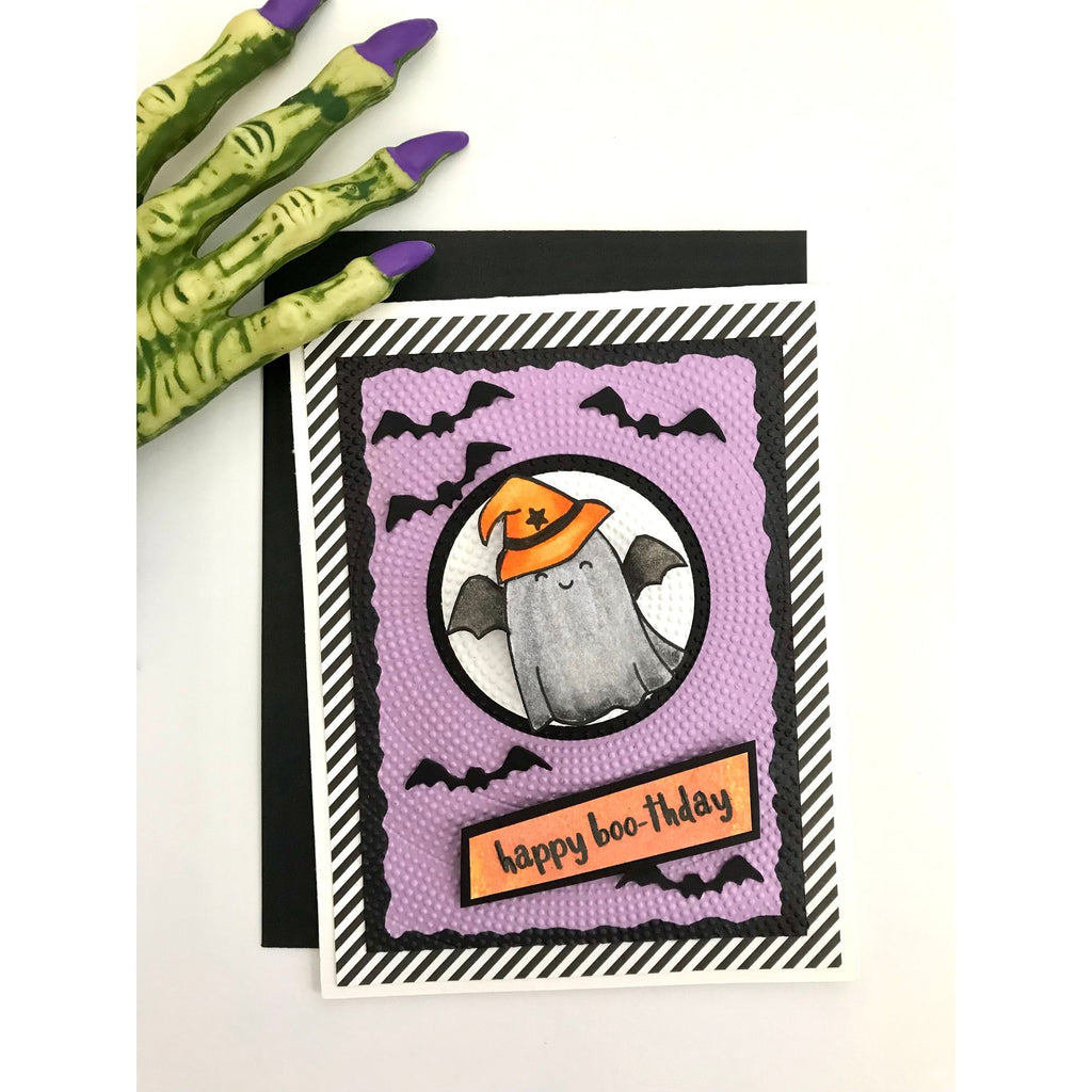 Simon Says Clear Stamps My Boo 2265ssc STAMPtember Halloween BIrthday Card