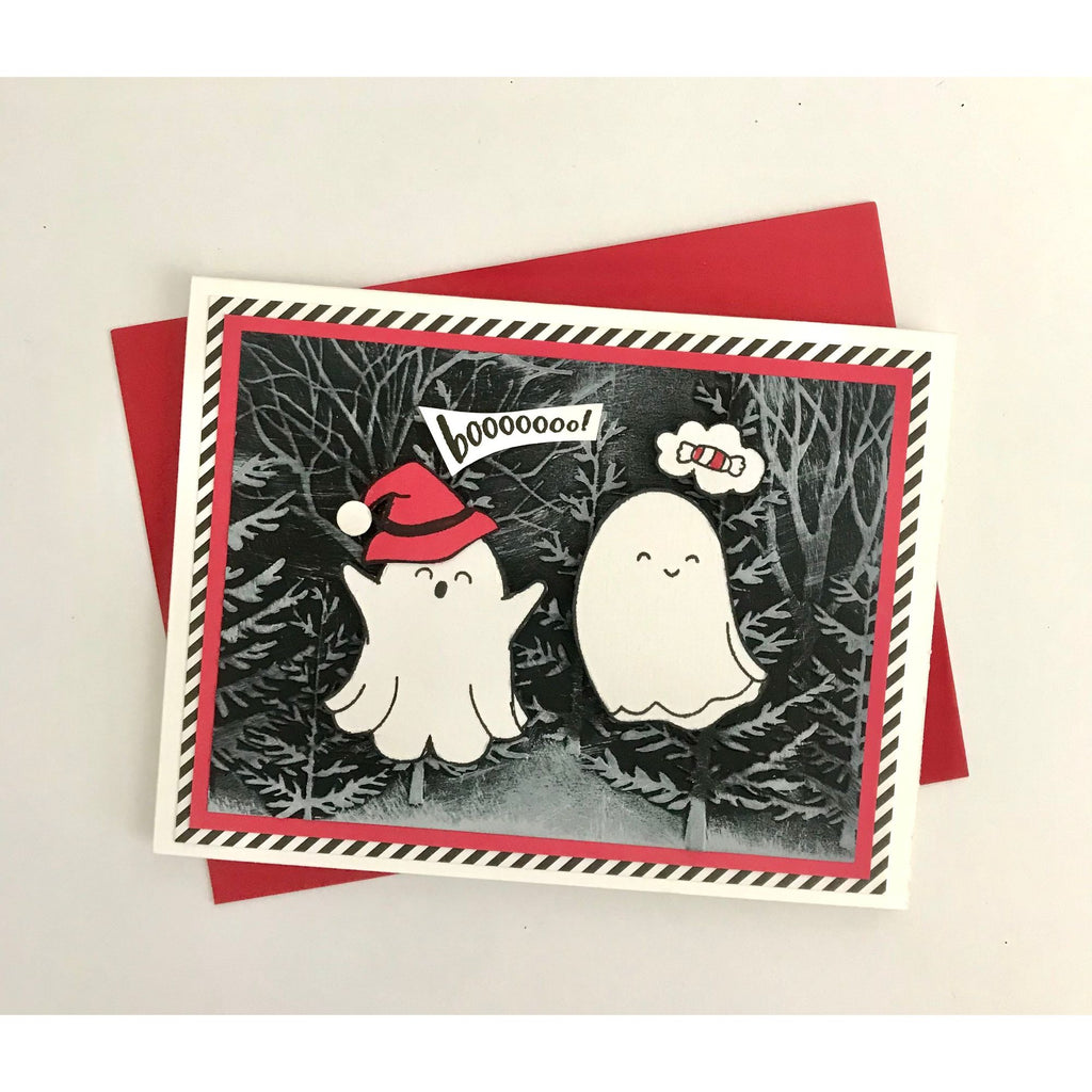 Simon Says Clear Stamps My Boo 2265ssc STAMPtember Halloween Card