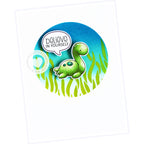 Clearly Besotted MYTHICAL MONSTERS Clear Stamps underwater