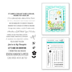 stp-222 Spellbinders Sending Sunshine Sentiments Clear Stamps product image