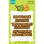 Newton's Nook Designs Birthday Greetings Hot Foil Plates NN2307HF1