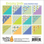 Newton's Nook Designs Birthday Woofs 6x6 inch Paper Pad NN2307P02 papers