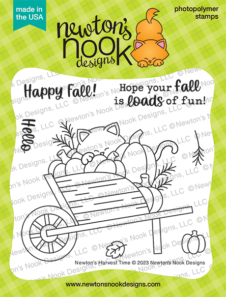 Newton's Nook Designs Newton's Harvest Time Clear Stamps nn2308s03