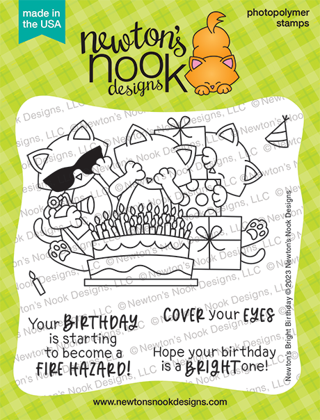 Newton's Nook Designs Newton's Bright Birthday nn2311s05