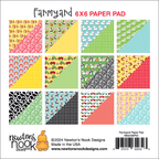 Newton's Nook Designs Farmyard 6x6 Paper Pad nn2406p01 product image