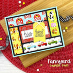 Newton's Nook Designs Farmyard 6x6 Paper Pad nn2406p01 happy birthday