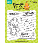 Newton's Nook Designs Farmer Newton 4x4 Clear Stamps nn2406s03