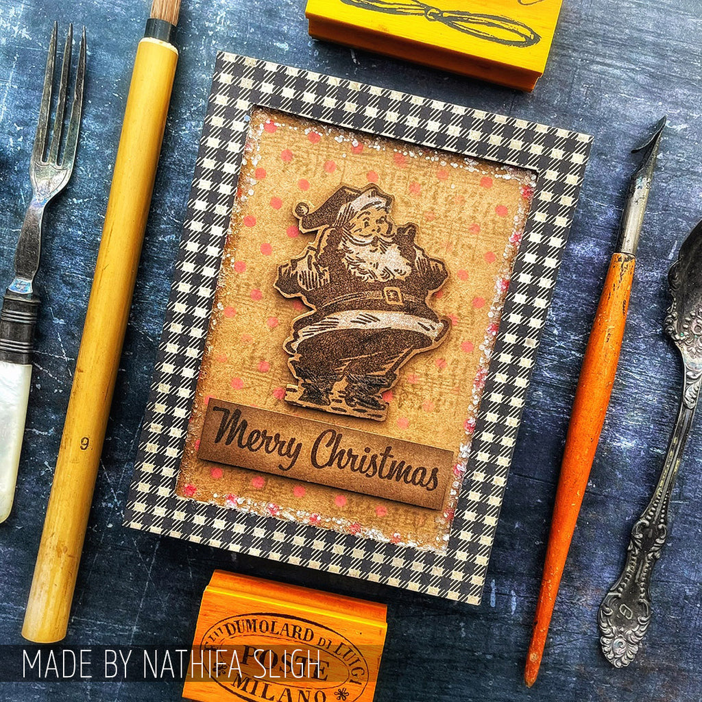 Tim Holtz Cling Rubber Stamps MINI HOLIDAYS 4 CMS142