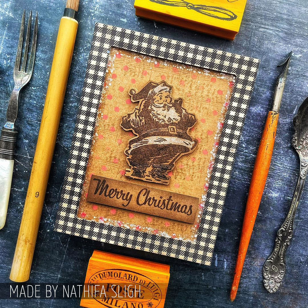 Tim Holtz Cling Rubber Stamps MINI HOLIDAYS 4 CMS142