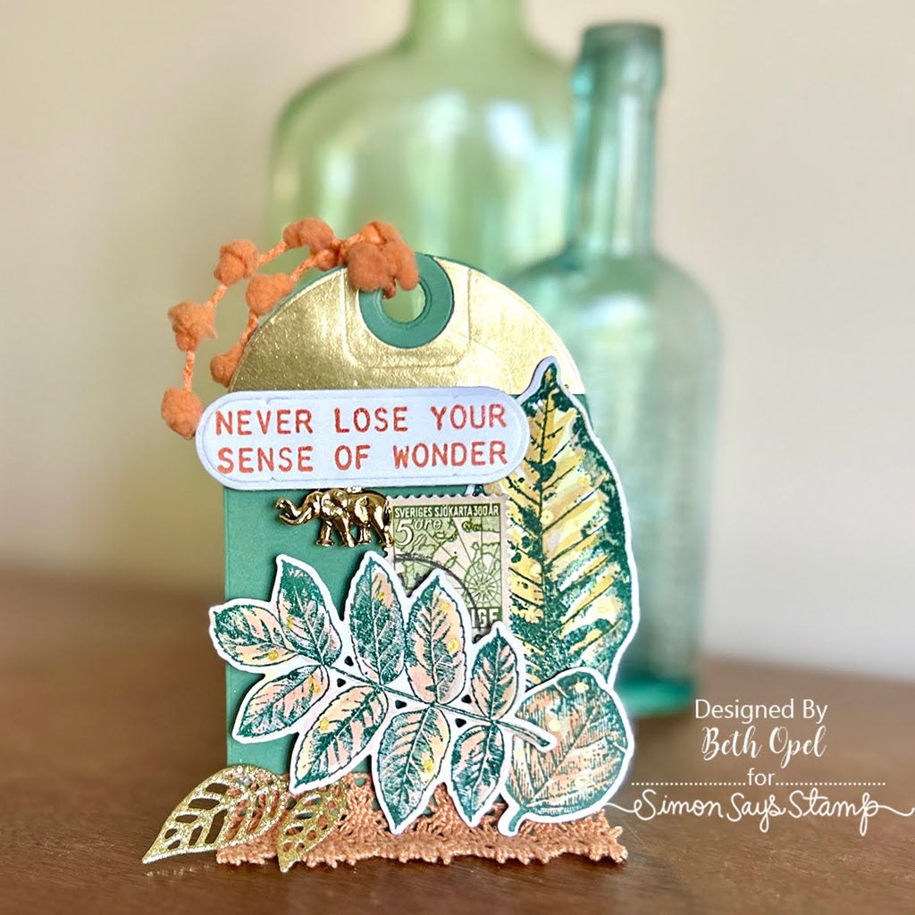 Tim Holtz Cling Rubber Stamps Nature's Wonder cms343