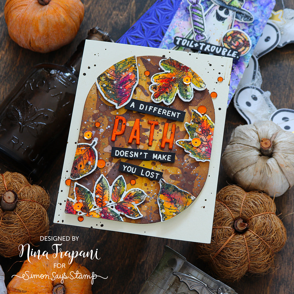 Simon Says Stamp Nature's Wonder Wafer Dies 343sss Fall Card | color-code:ALT05