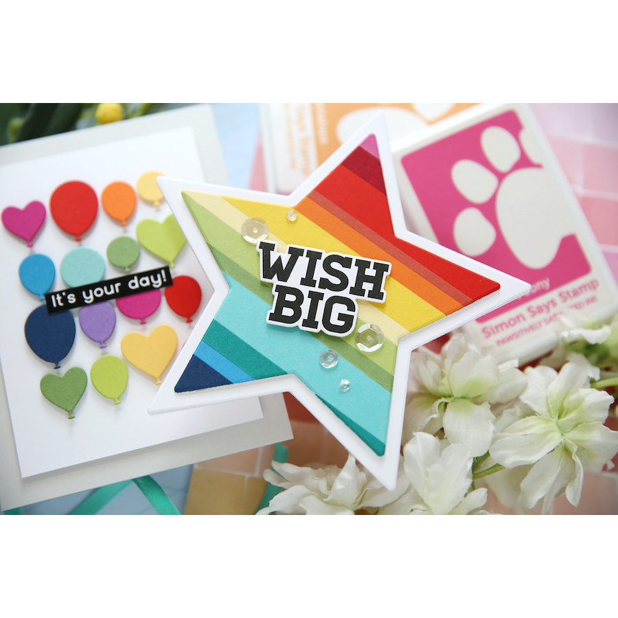 Simon Says Stamp Nested Stars Wafer Dies sssd112843 Out Of This World Birthday Card | color-code:ALT02