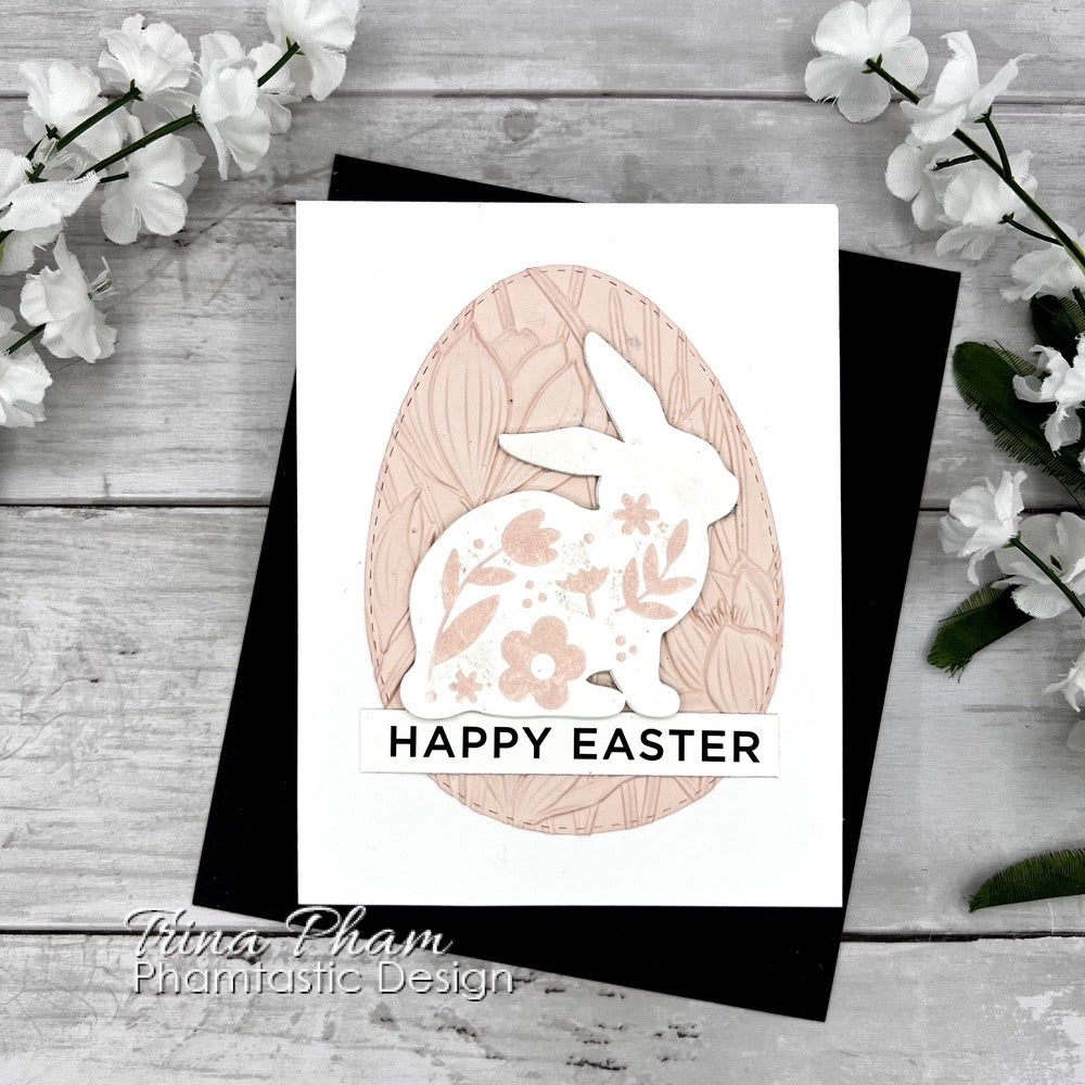 Simon Says Stamp Stitched Nested Eggs Wafer Dies 1580sd Beautiful Moments Easter Card