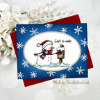 Simon Says Stamp Nested Stitched Ovals Wafer Dies 1495sd DieCember Winter Card | color-code:ALT01