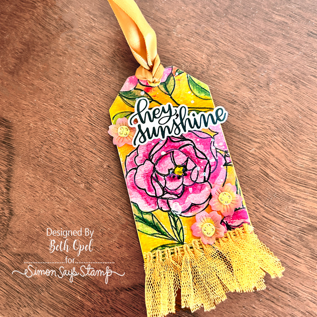 CZ Design Nested Tags Wafer Dies czd265 Hello Tag | color-code:ALT05