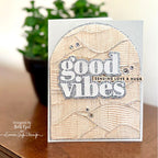 Simon Says Stamp Nested Domed Arches Frames Wafer Dies 1095sd Sunny Vibes Good Vibes Card
