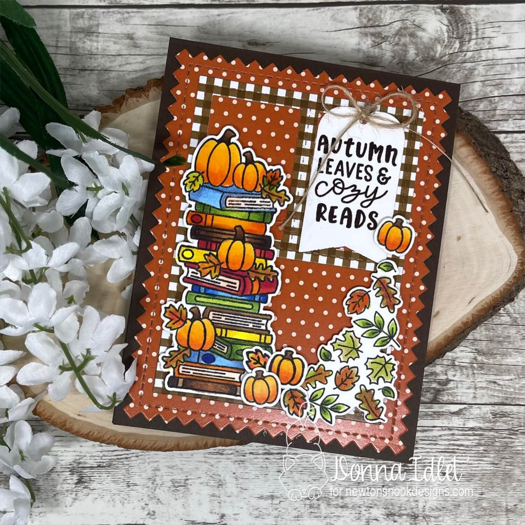 Newton's Nook Designs Autumn Basics 6 x 6 inch Paper Pad nn2409p03 books