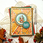 Newton's Nook Designs Autumn Coffees Clear Stamps nn2509s01 shaker