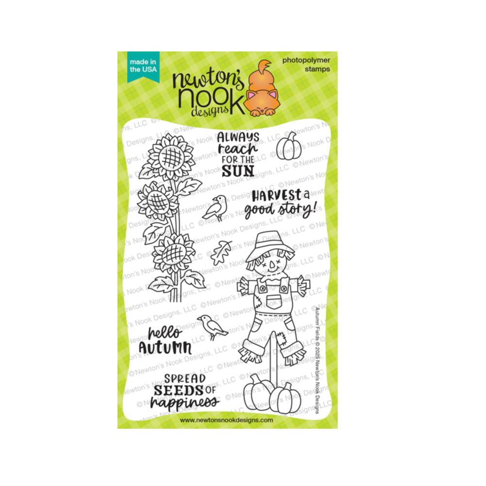 Newton's Nook Designs Autumn Fields Clear Stamps nn2509s03