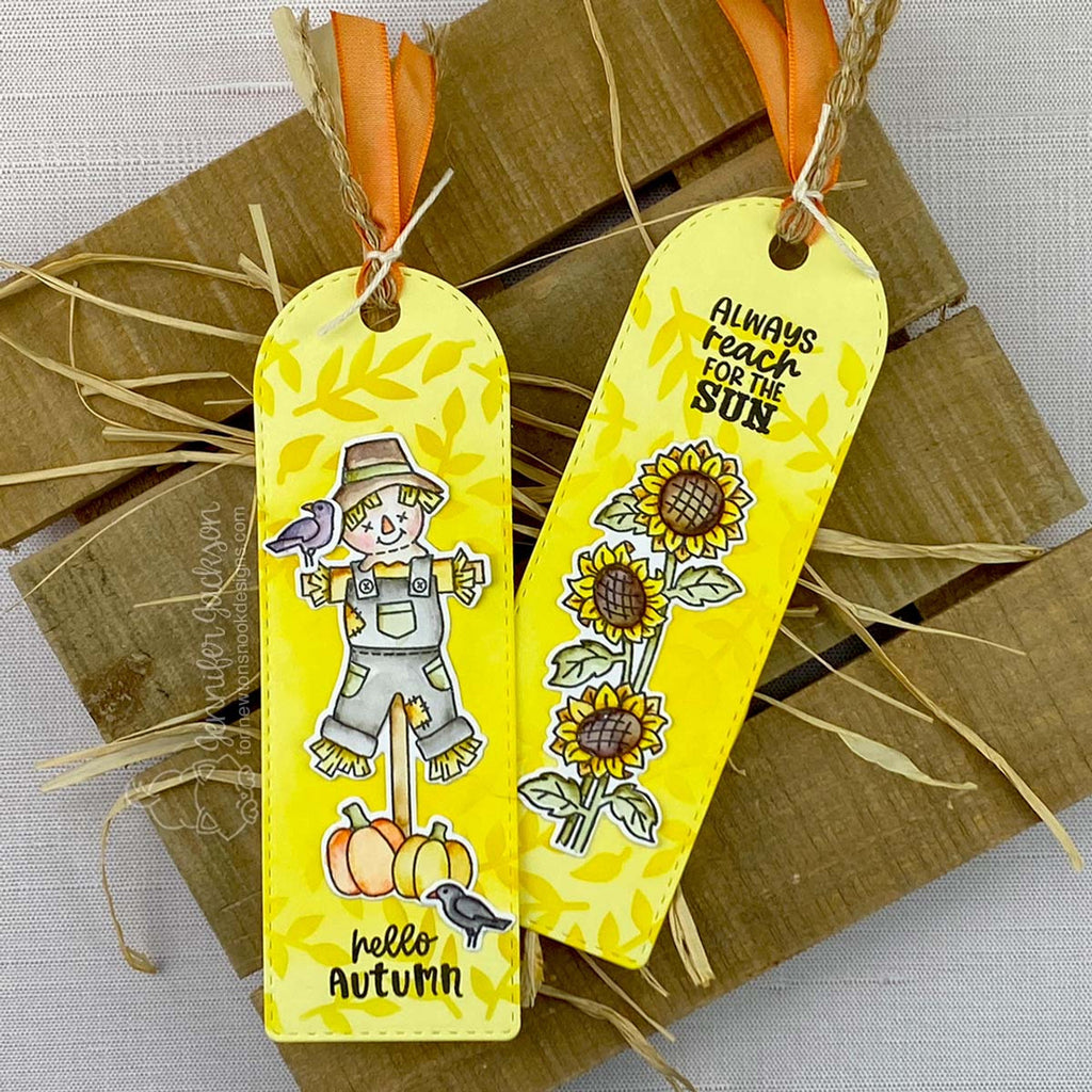 Newton's Nook Designs Autumn Fields Clear Stamps nn2509s03 bookmark