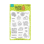 Newton's Nook Designs Autumn Postage Sampler Clear Stamps nn2509s02