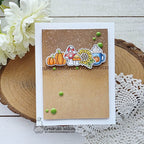Newton's Nook Designs Autumn Postage Sampler Dies nn2509d02 pumpkins