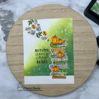 Newton's Nook Designs Autumn Reads Dies nn2409d04 green
