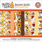 Newton's Nook Designs Autumn Woofs 6 x 6 inch Paper Pad nn2409p02