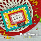Newton's Nook Designs Basic Frames Dies nn2403d02* make a wish