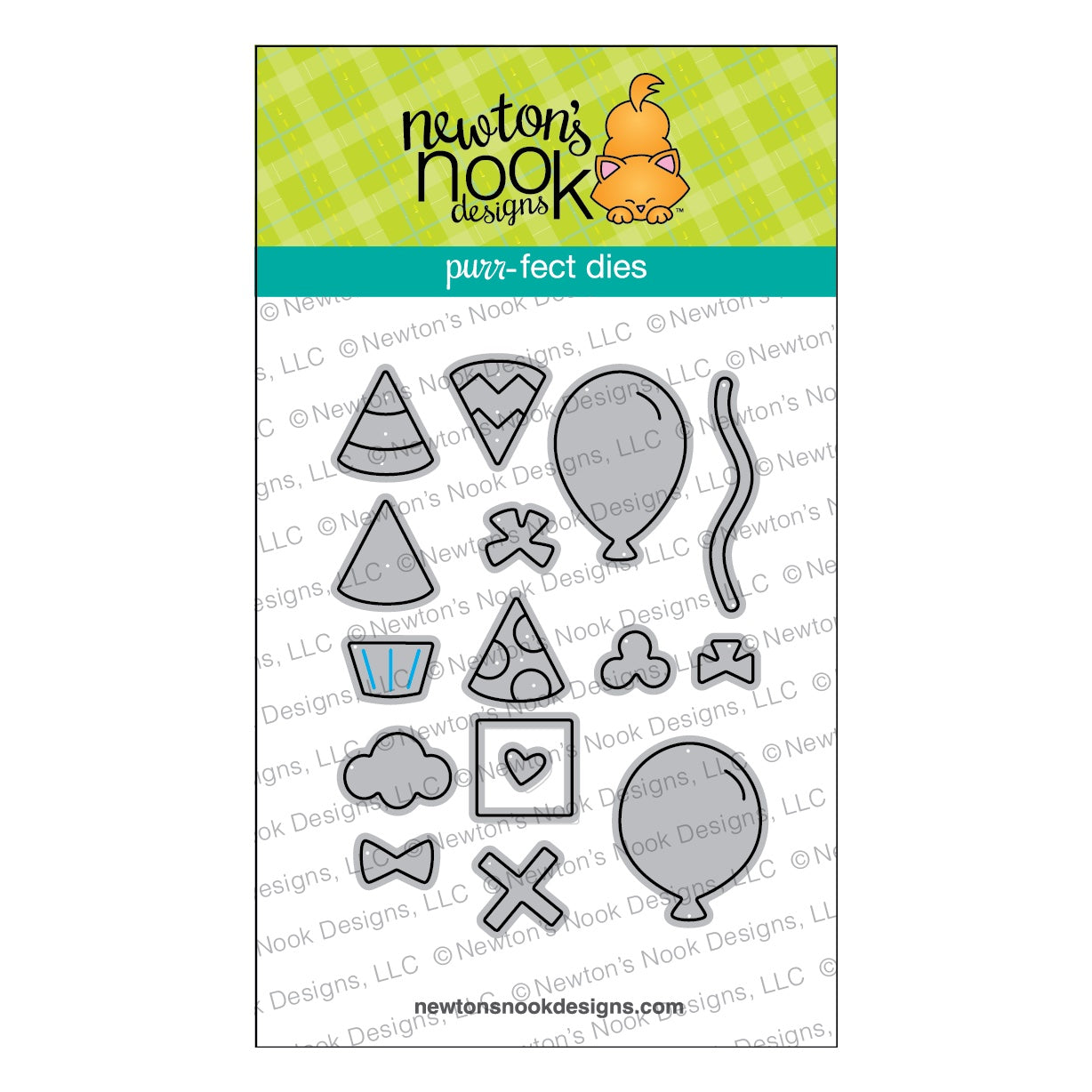 Newton's Nook Designs Birthday Accessories Dies nn2608d03