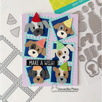 Newton's Nook Designs Birthday Accessories Dies nn2608d03 make a wish card