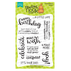 Newton's Nook Designs Birthday Essentials Clear Stamps nn1803s04