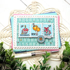 Newton's Nook Designs Birthday Postage Sampler Dies nn2507d03 presents