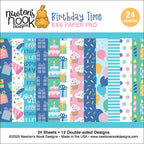 Newton's Nook Designs Birthday Time 6x6 inch Paper Pad nn2507p01