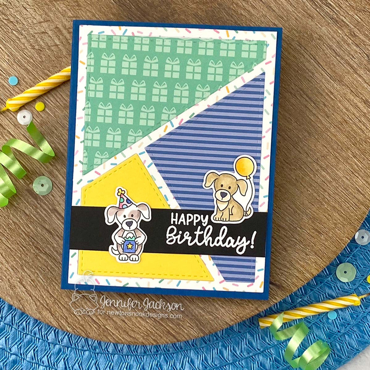 Newton's Nook Designs Birthday Time 6x6 inch Paper Pad nn2507p01 presents