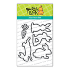 Newton's Nook Designs Bunny Silhouettes Dies nn2602d02