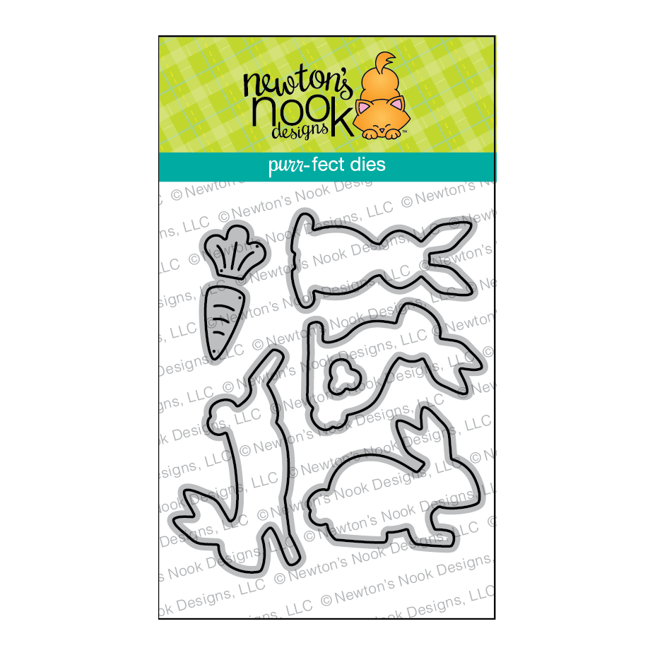 Newton's Nook Designs Bunny Silhouettes Dies nn2602d02