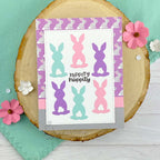 Newton's Nook Designs Bunny Silhouettes Dies nn2602d02 fluffy tails