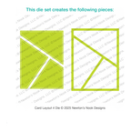Newton's Nook Designs Card Layout 4 Die nn2507d05 product image