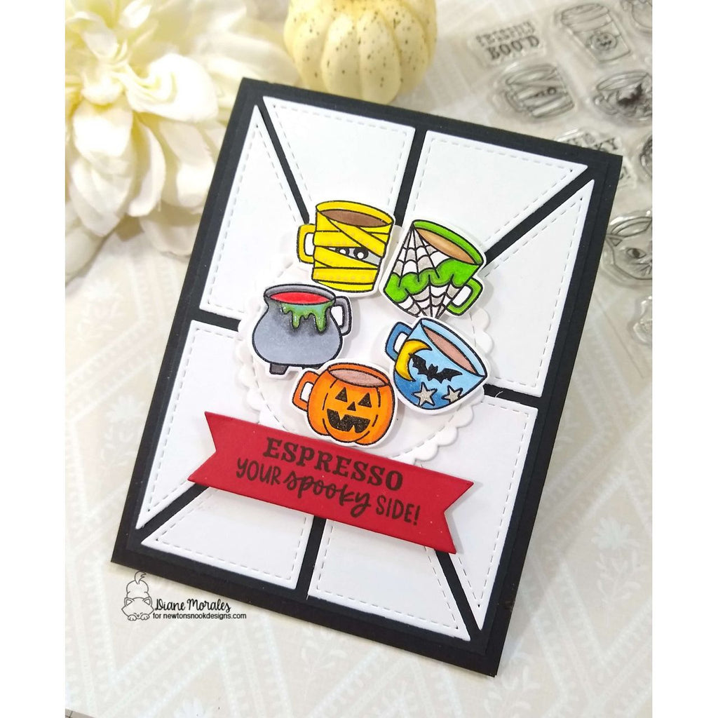 Newton's Nook Designs Card Layout 5 Die nn2509d07 cups