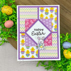 Newton's Nook Designs Card Layout 6 Die nn2602d04 chicks in eggs