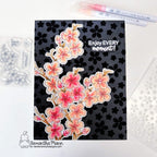 Newton's Nook Designs Cherry Blossom Clear Stamps nn2404s03 flowers
