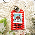 Newton's Nook Designs Christmas Coffees Clear Stamp and Die Set bell