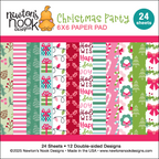 Newton's Nook Designs Christmas Party 6 x 6 inch Paper Pack nn2510p01
