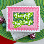 Newton's Nook Designs Christmas Party 6 x 6 inch Paper Pack nn2510p01 pink