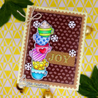 Newton's Nook Designs Coffee Delights Clear Stamps nn2411s01 coffee beans