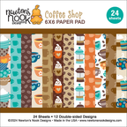 Newton's Nook Designs Coffee Shop 6 x 6 inch Paper Pad nn2411p01